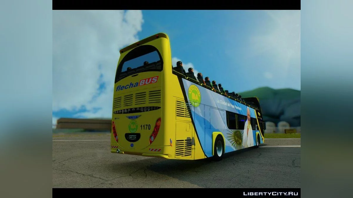 Starbus Convertible BS AS / GTA San Andreas
