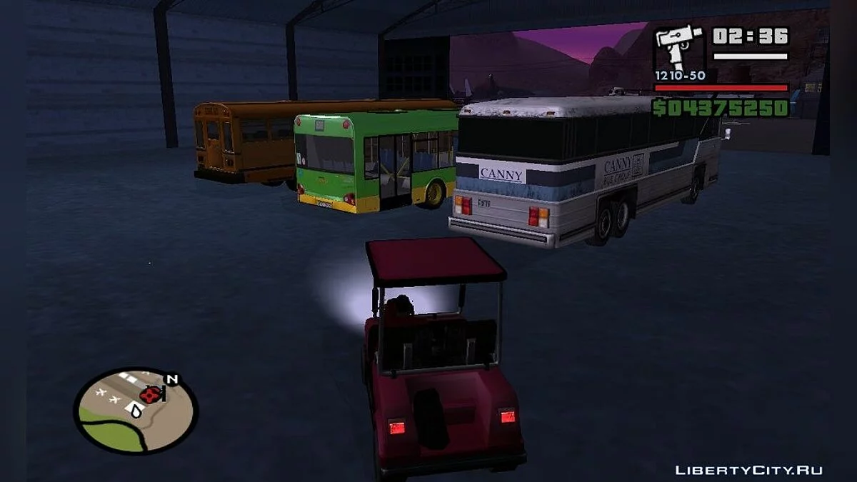 Покращені автобуси / GTA San Andreas