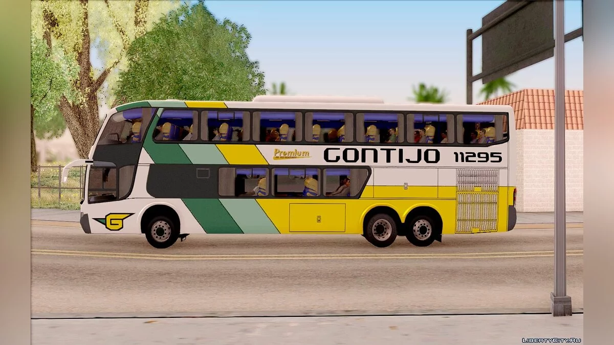 Marcopolo Allegro - DEL NORTE KÄMPFER 1018 / GTA San Andreas