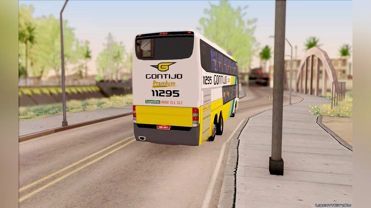 Marcopolo Allegro - DEL NORTE KÄMPFER 1018 / GTA San Andreas