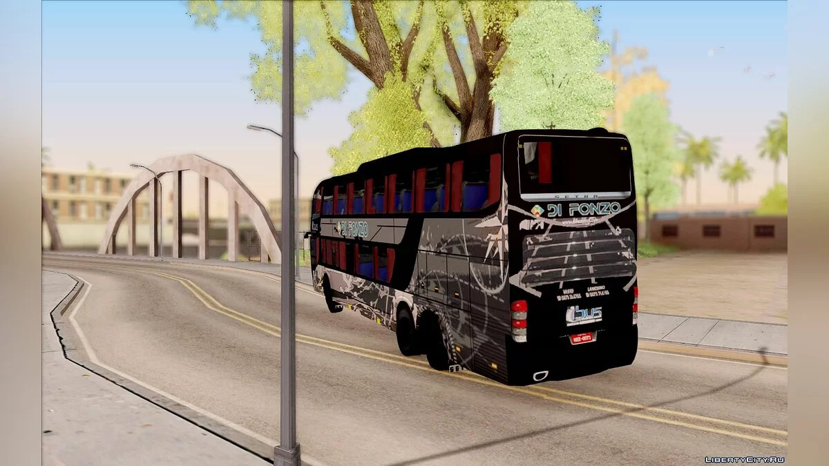 Marcopolo G6 1800 Di Fonzo Autolinee Cinza / GTA San Andreas