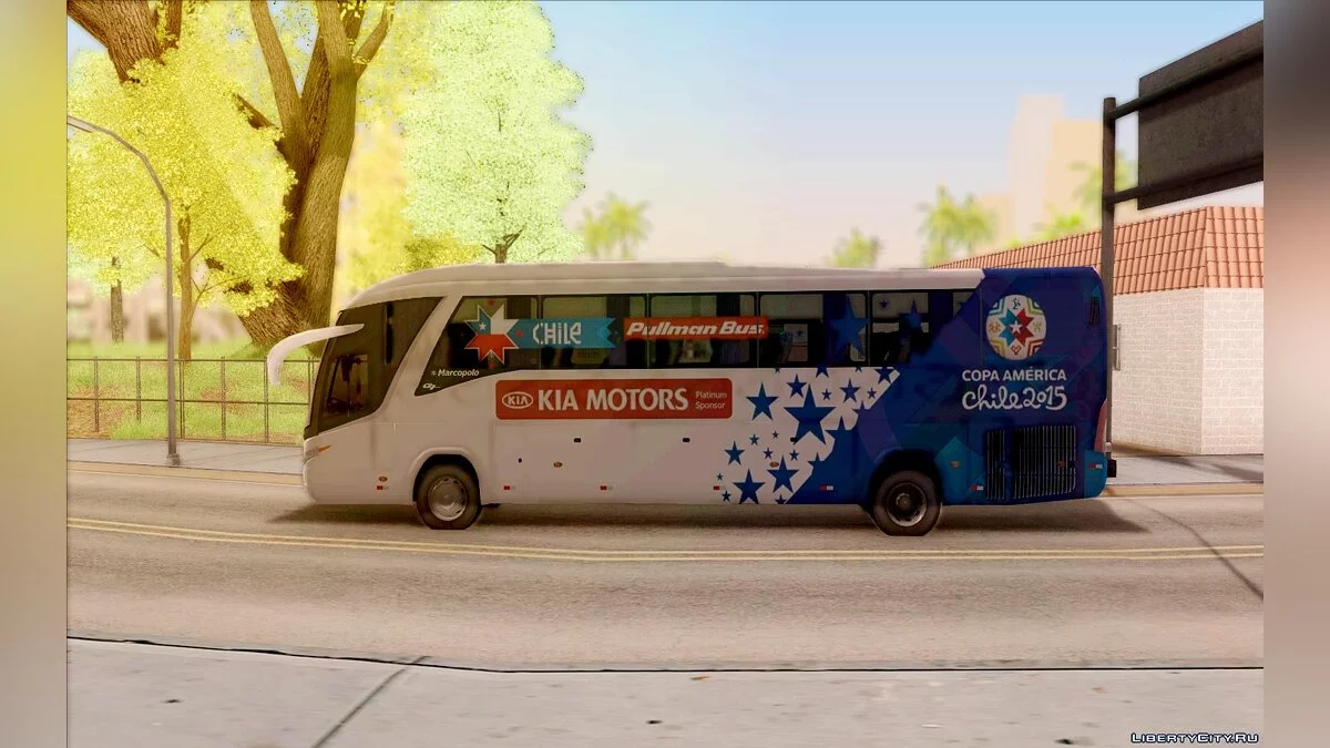 Marcopolo Paradiso 1200 G7 Copa America Chili 2015 / GTA San Andreas