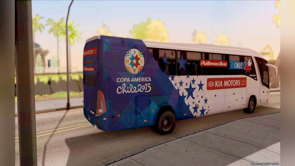 Marcopolo Paradiso 1200 G7 Copa America Chili 2015 / GTA San Andreas
