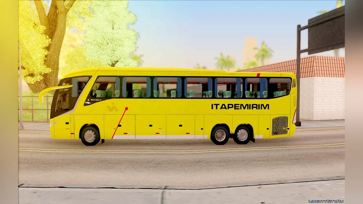 Marcopolo Paradiso 1200 G7 Viacao Itapemirim 60005 / GTA San Andreas