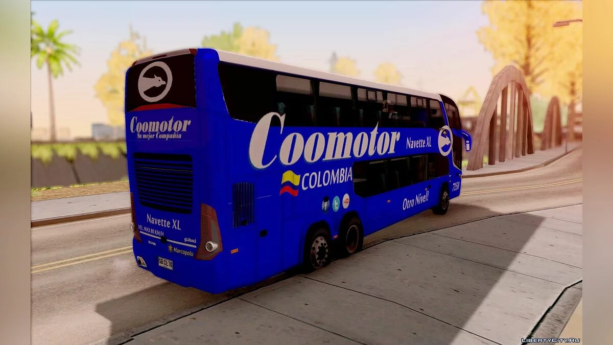 Marcopolo Paradiso 1800 DD Navette XL Coomotor / GTA San Andreas