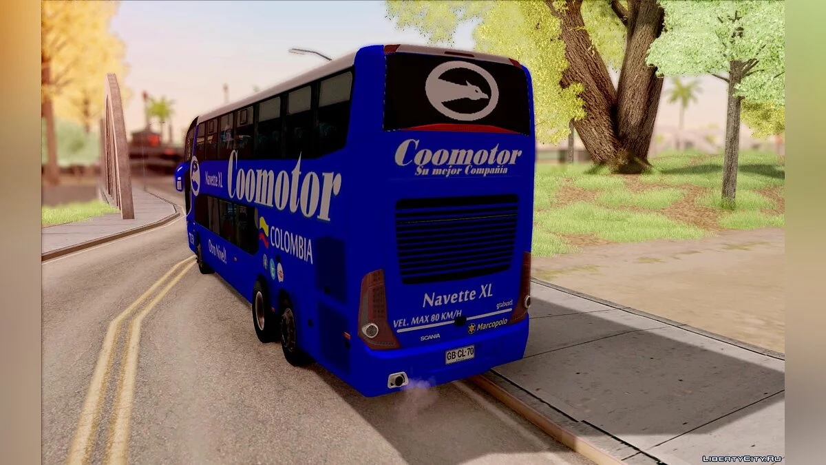 Marcopolo Paradiso 1800 DD Navette XL Coomotor / GTA San Andreas