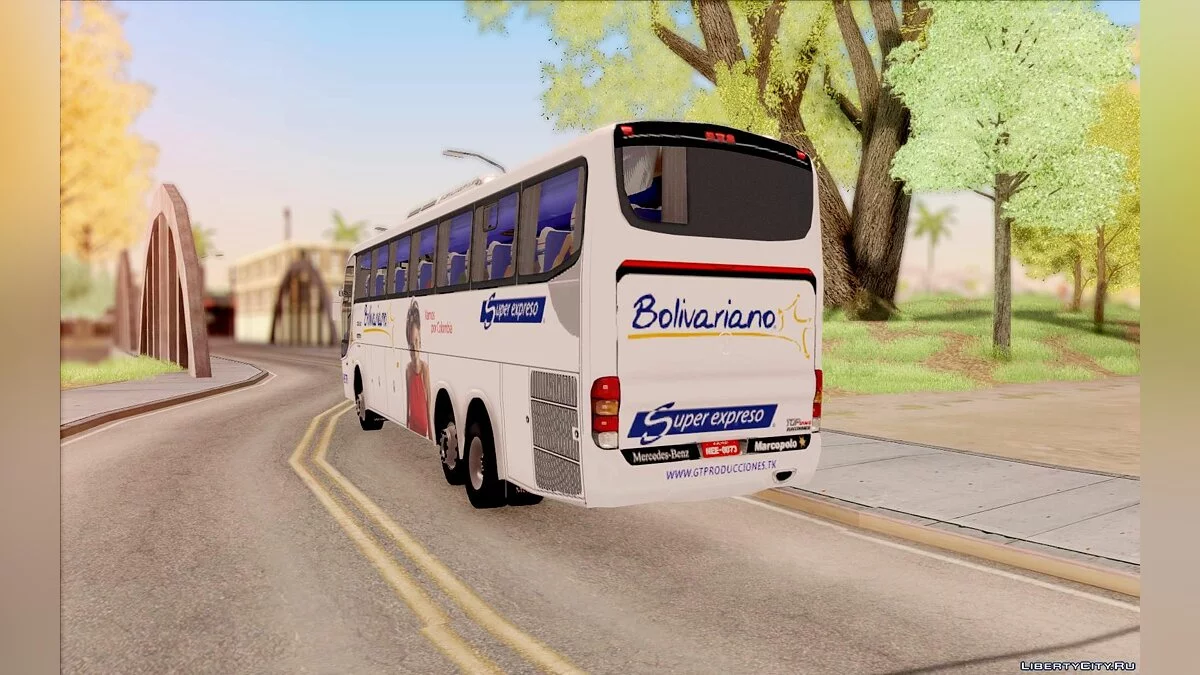 Marcopolo Paradiso Bolivariano / GTA San Andreas
