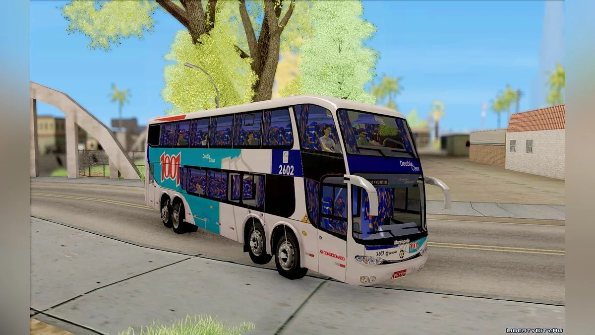Marcopolo Paradiso G6 1800DD 8x2 SCANIA K420 / GTA San Andreas