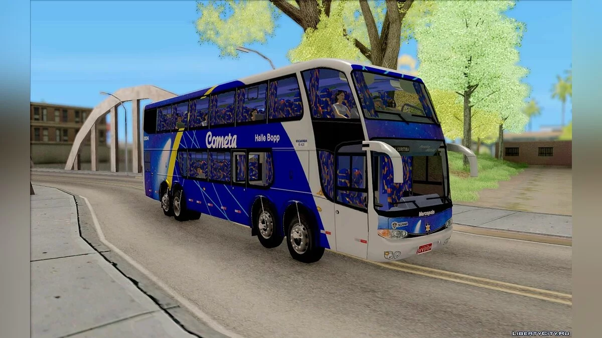 Marcopolo Paradiso G6 1800DD 8x2 SCANIA K420 / GTA San Andreas