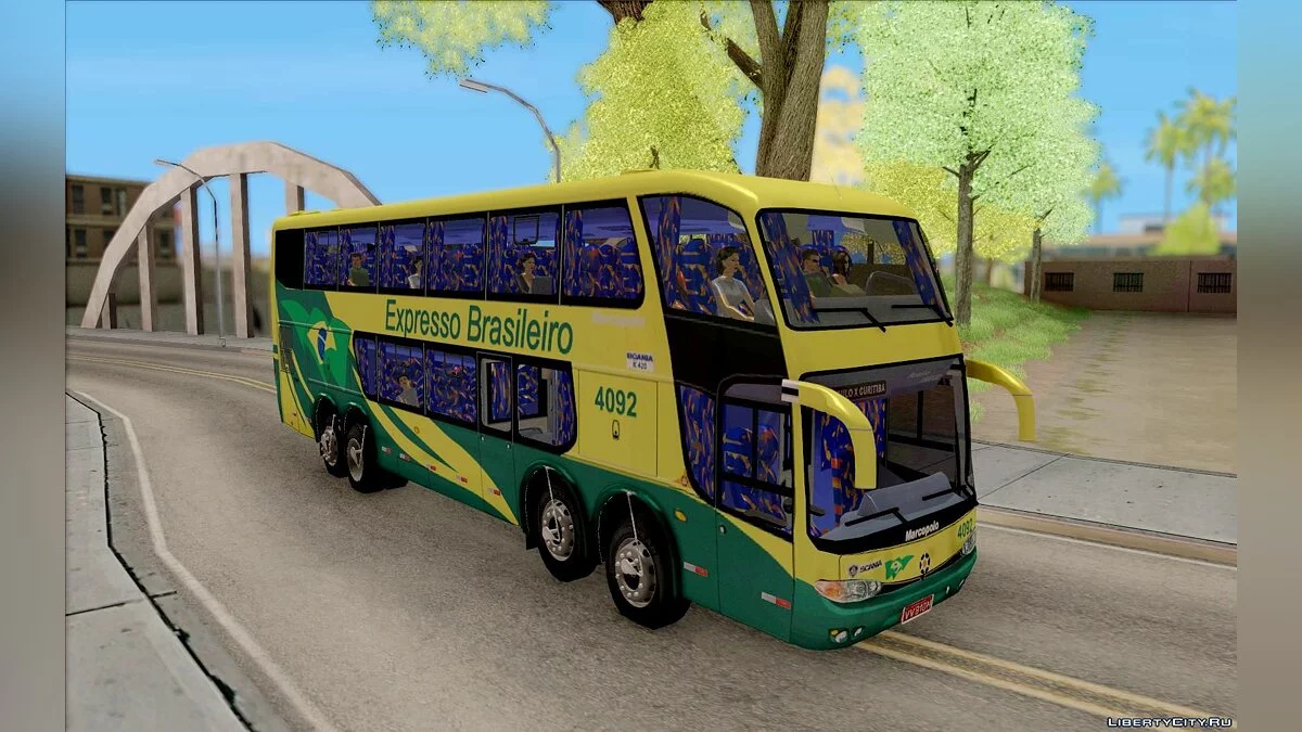 Marcopolo Paradiso G6 1800DD 8x2 SCANIA K420 / GTA San Andreas