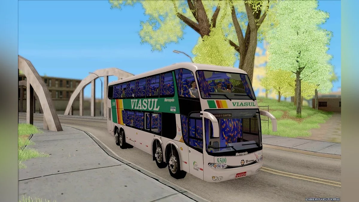 Marcopolo Paradiso G6 1800DD 8x2 SCANIA K420 / GTA San Andreas