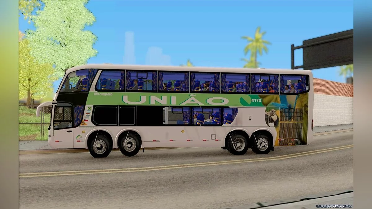 Marcopolo Paradiso G6 1800DD 8x2 SCANIA K420 / GTA San Andreas