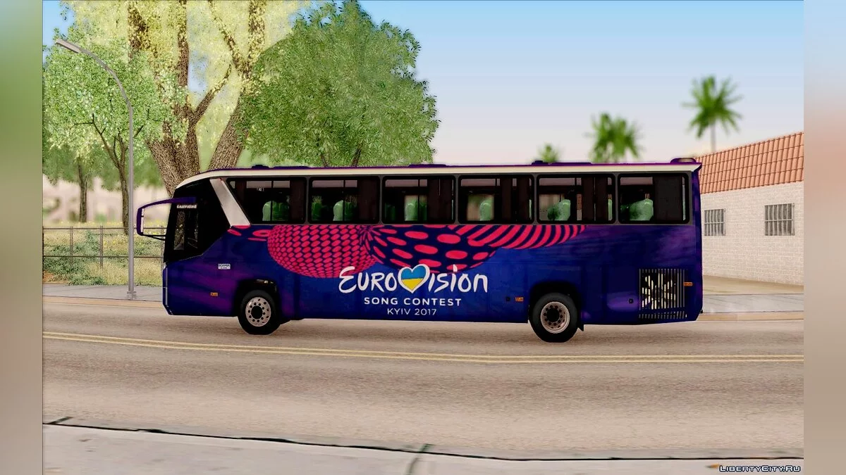 Scania K420 Eurovision 2017 / GTA San Andreas