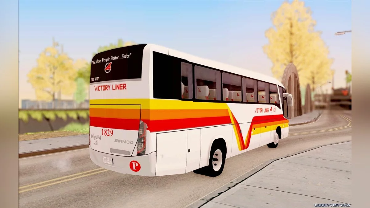 Victory Liner 1829 / GTA San Andreas