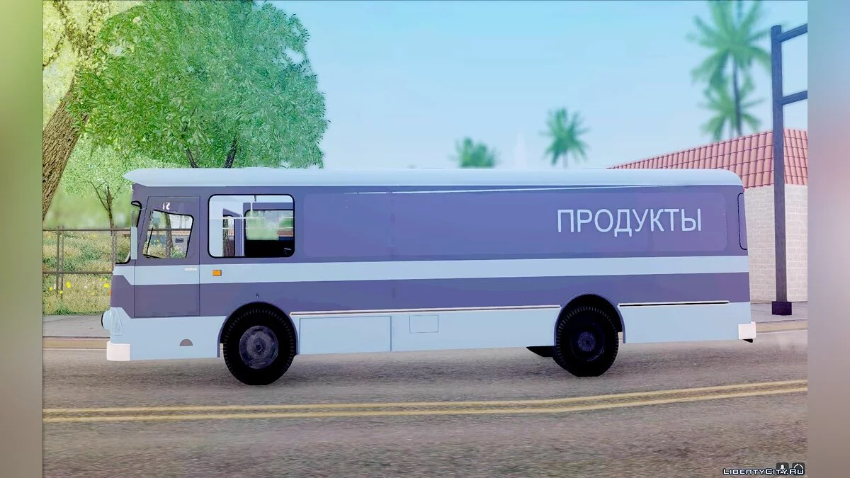 LiAZ 677M Cargo / GTA San Andreas