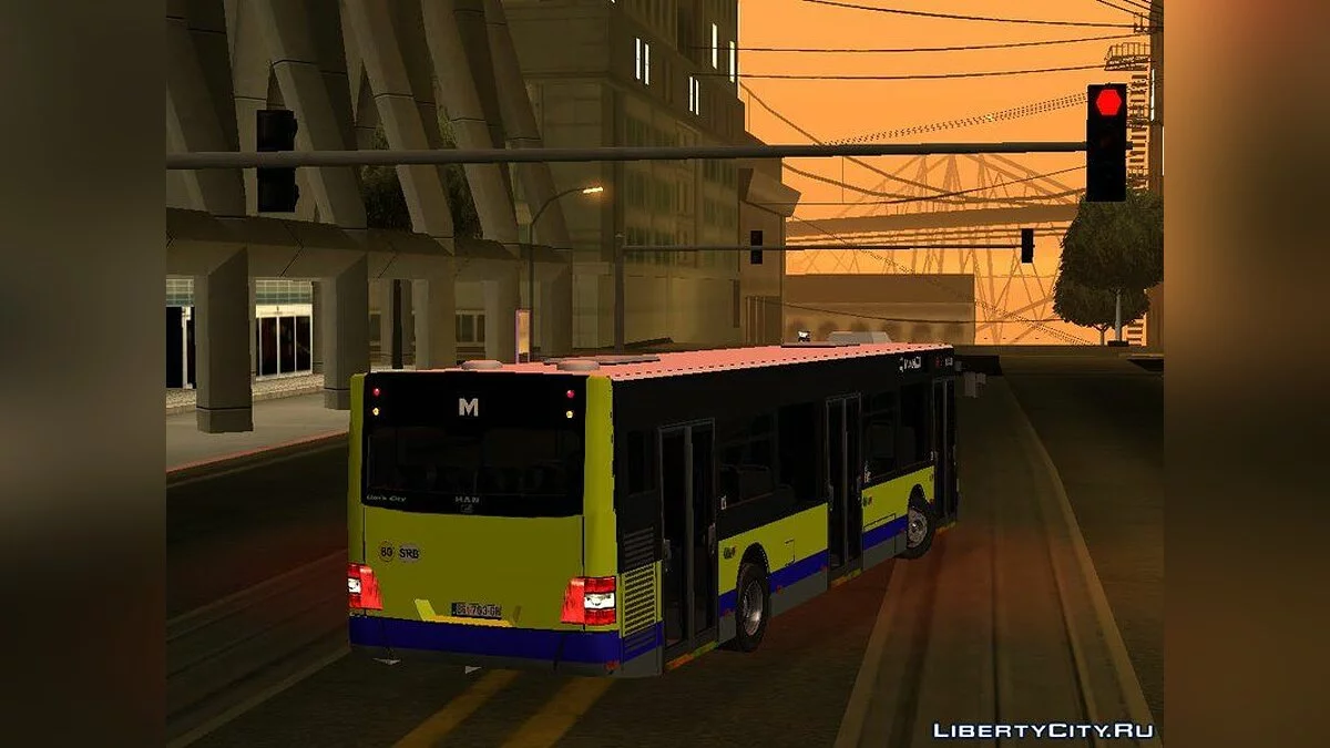 MAN Lion's City GSP BEOGRAD / GTA San Andreas