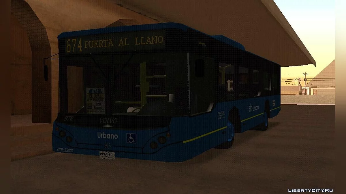 Volvo Beta (Sitp De Bogotá) / GTA San Andreas