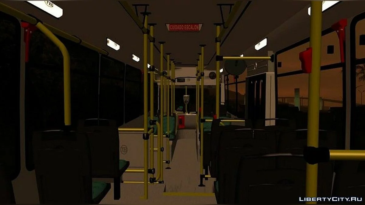 Linea 56 Todobus Pompeya II Agrale MT15 内部 1044 ImVehFt / GTA San Andreas