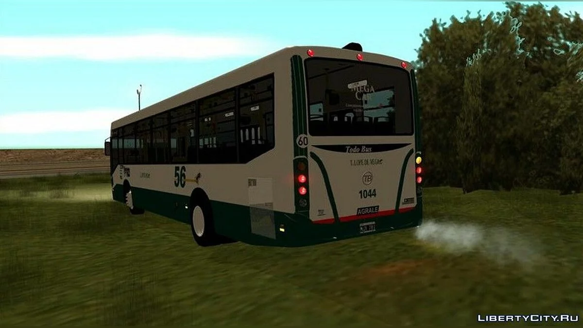 Linea 56 Todobus Pompeya II Agrale MT15 内部 1044 ImVehFt / GTA San Andreas