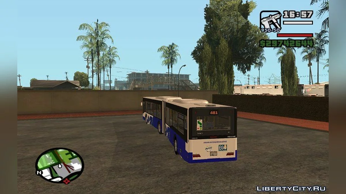 Desing X3GL EGO Skin / GTA San Andreas