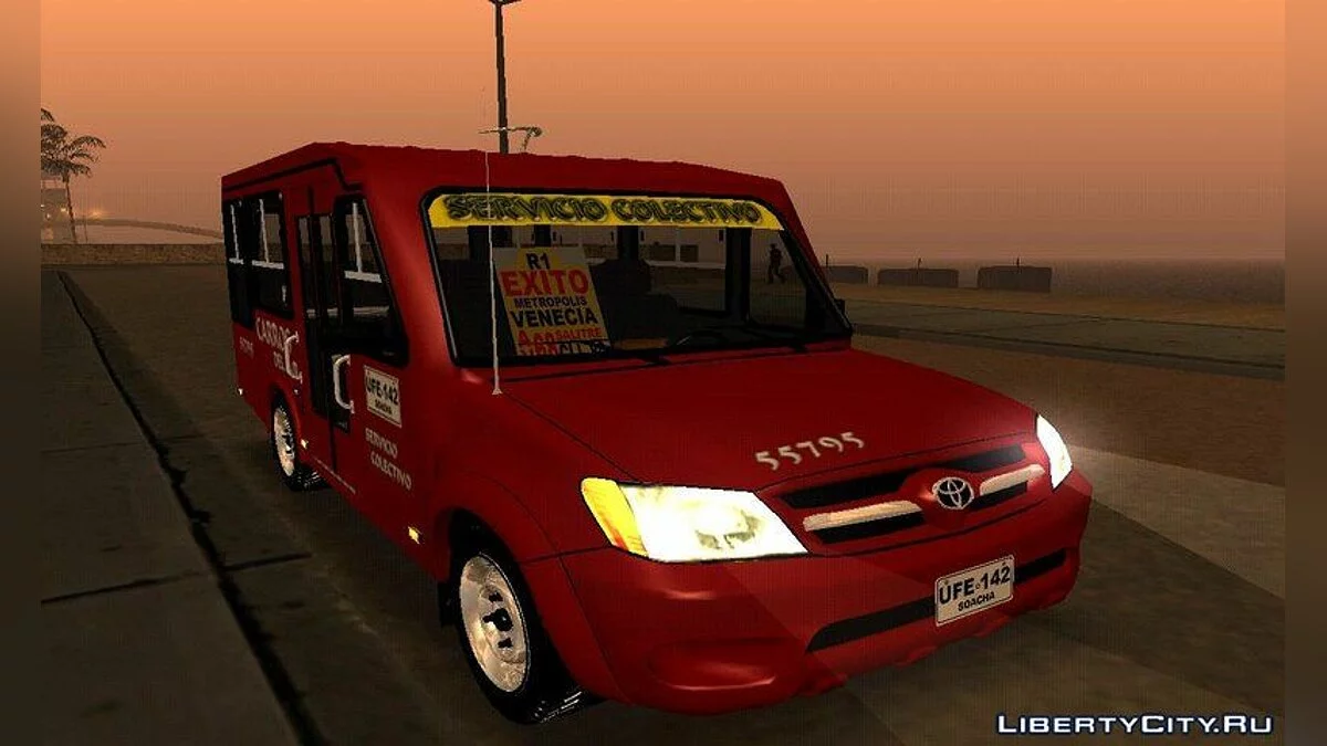 Toyota Hilux Colectivo Colombiano / GTA San Andreas