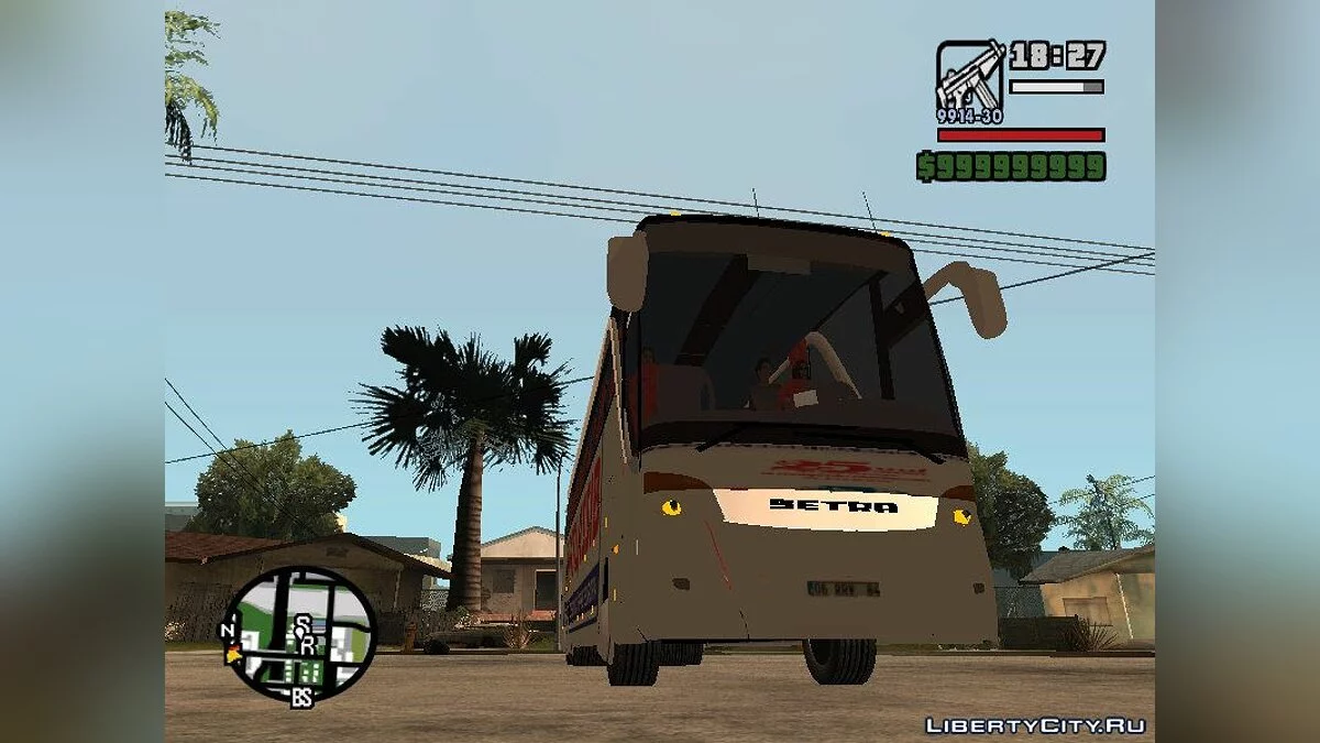 Autobus Setra S 417 / GTA San Andreas