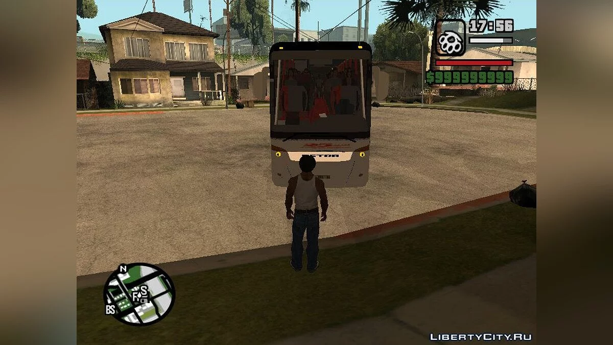 Autobus Setra S 417 / GTA San Andreas