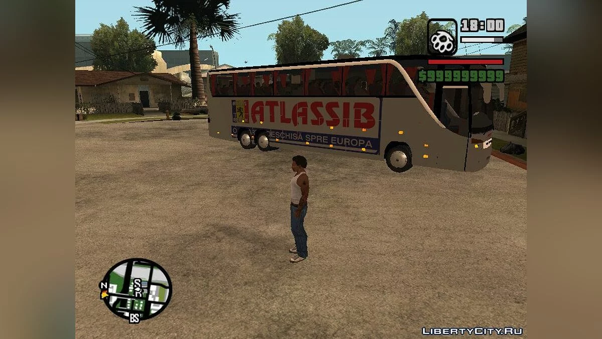 Autobus Setra S 417 / GTA San Andreas