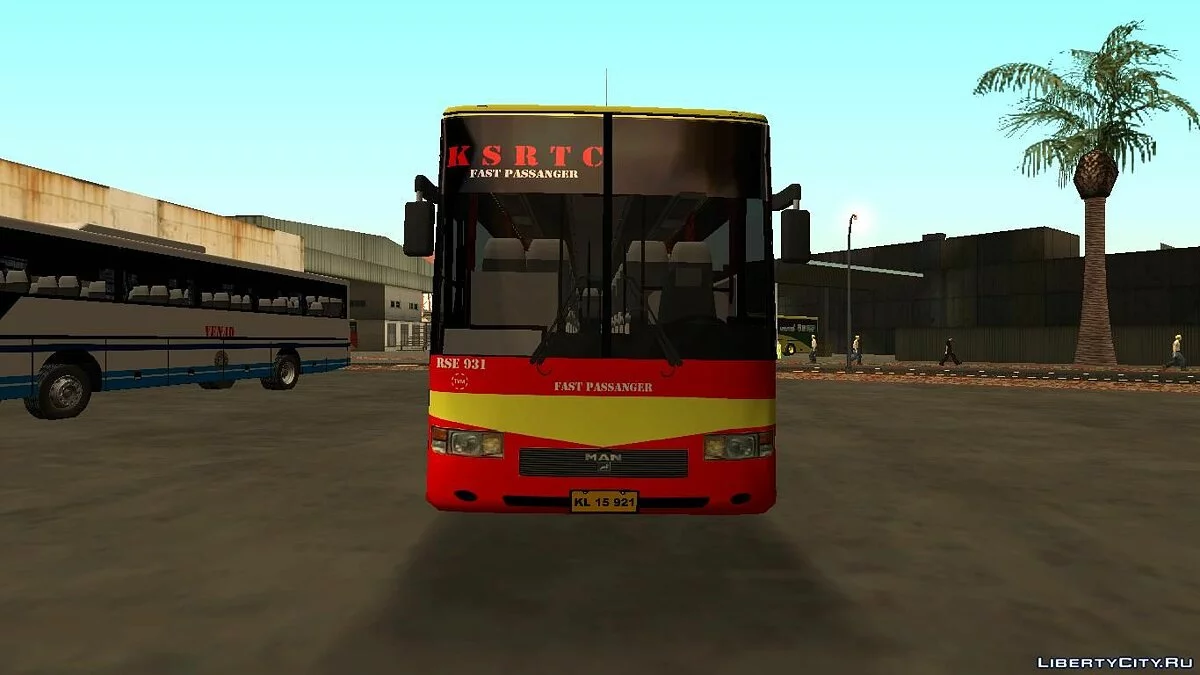 Швидкий пасажирський автобус KSRTC / GTA San Andreas
