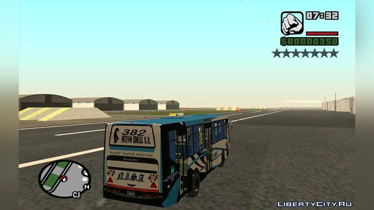 Лінія 382 Gral. Paz / GTA San Andreas