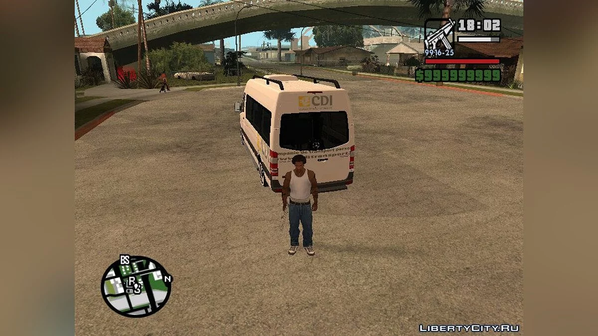 Mercedes Benz Sprinter Cdi / GTA San Andreas
