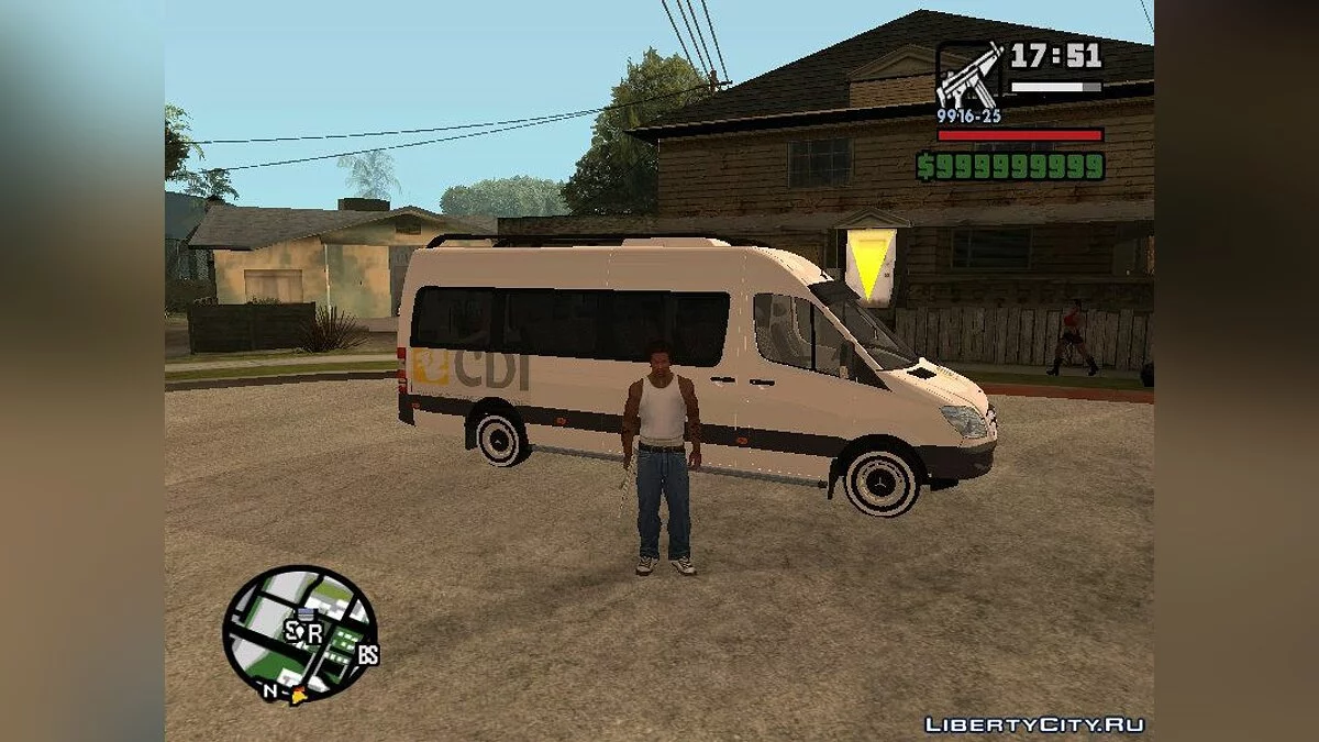 Mercedes Benz Sprinter Cdi / GTA San Andreas