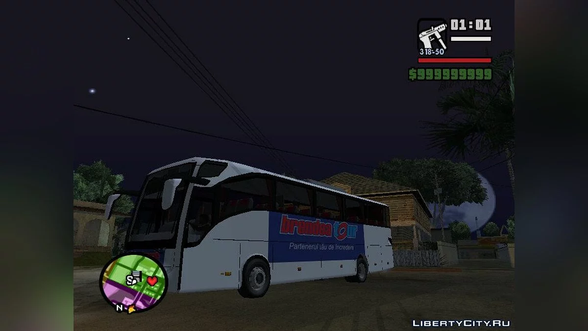 Mercedes Benz Tourismo Brendea Tour / GTA San Andreas