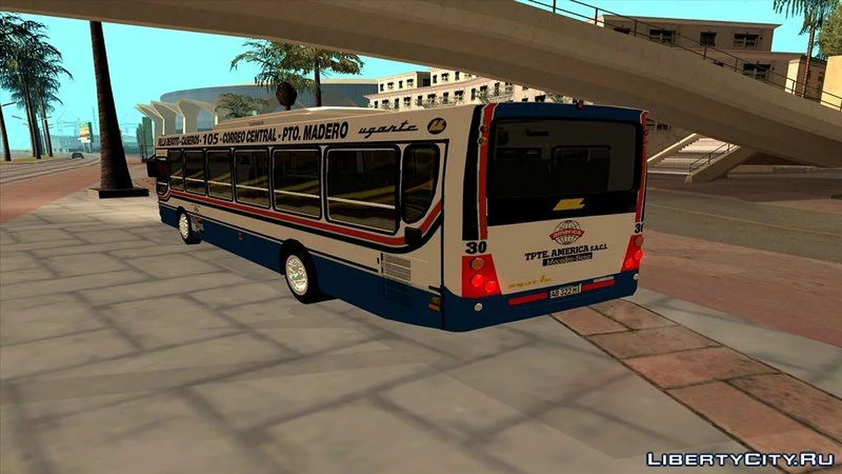 Ugarte Europeo IV Mercedes Benz OH1621L-SB Linea 105 / GTA San Andreas