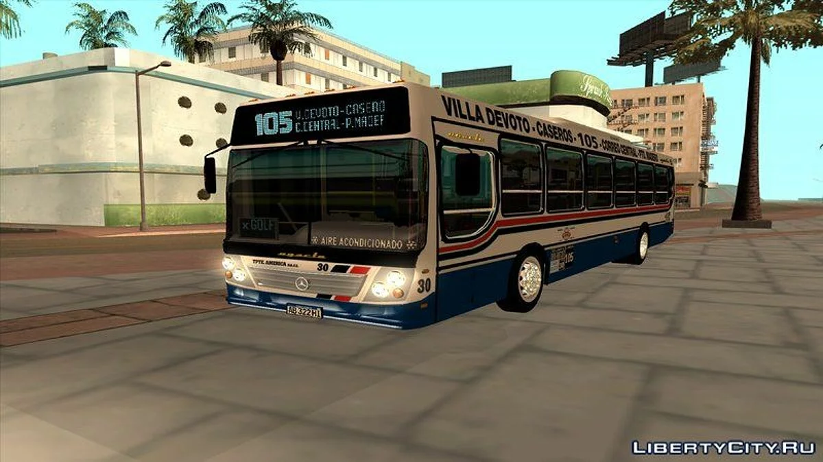 Ugarte Europeo IV Mercedes Benz OH1621L-SB Linea 105 / GTA San Andreas