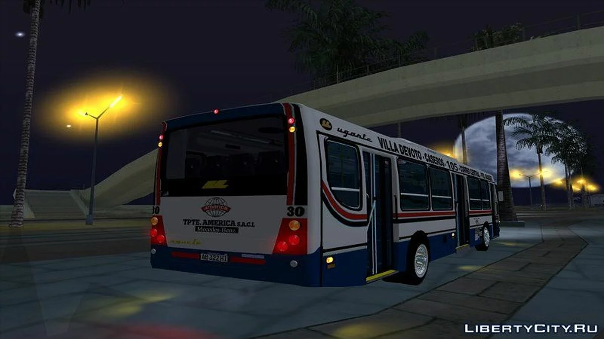 Ugarte Europeo IV Mercedes Benz OH1621L-SB Linea 105 / GTA San Andreas