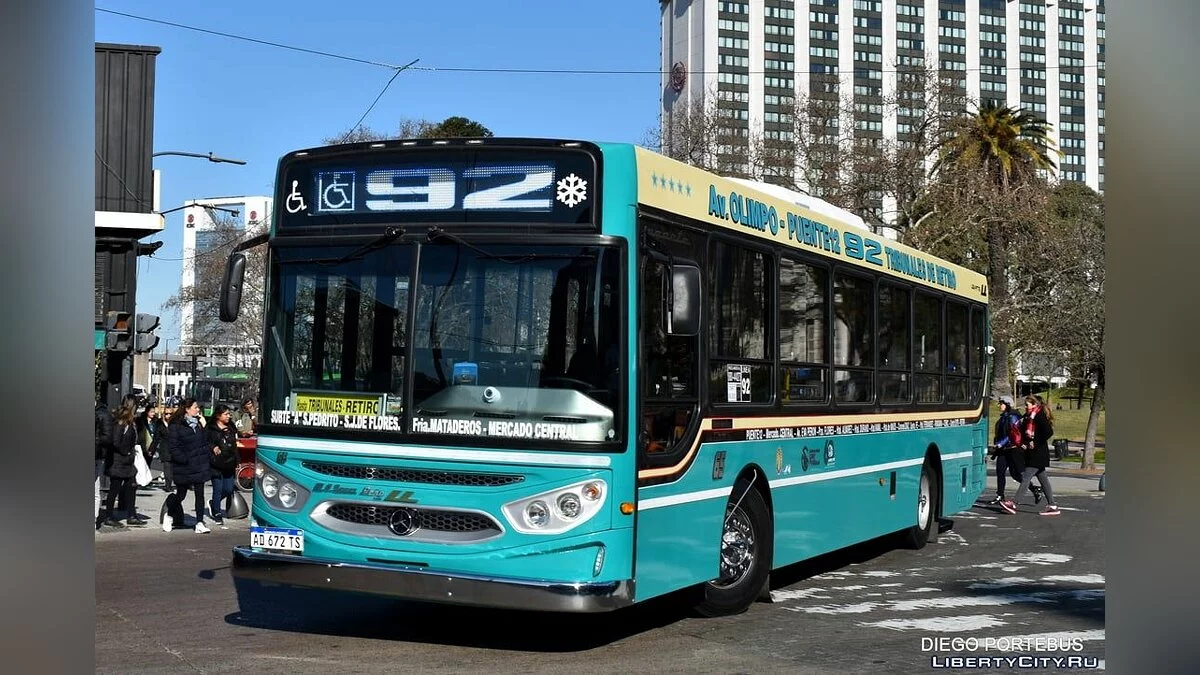 Автобус Ugarte Europeo V O500U / GTA San Andreas