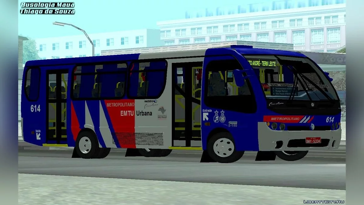 Автобус - Caio Piccolino - Urbana Santo André / GTA San Andreas