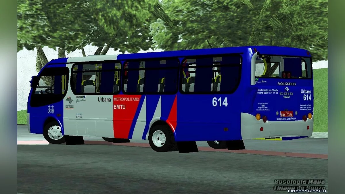 Автобус - Caio Piccolino - Urbana Santo André / GTA San Andreas