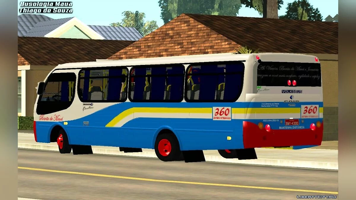 Bus - Caio Piccolino - Viação Barão de Mauá / GTA San Andreas