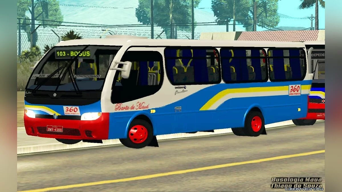 Bus - Caio Piccolino - Viação Barão de Mauá / GTA San Andreas