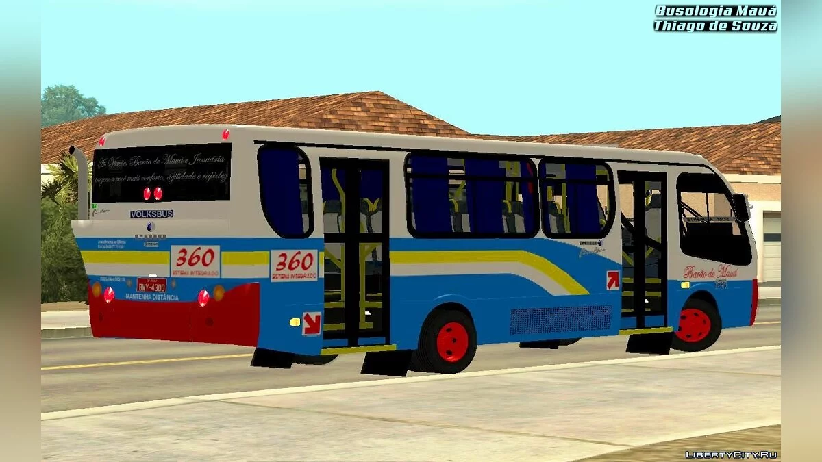 Bus - Caio Piccolino - Viação Barão de Mauá / GTA San Andreas