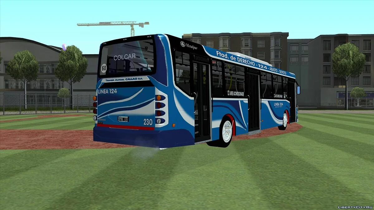 Metalpar Iguazú II MB-1718L-SB Bus / GTA San Andreas