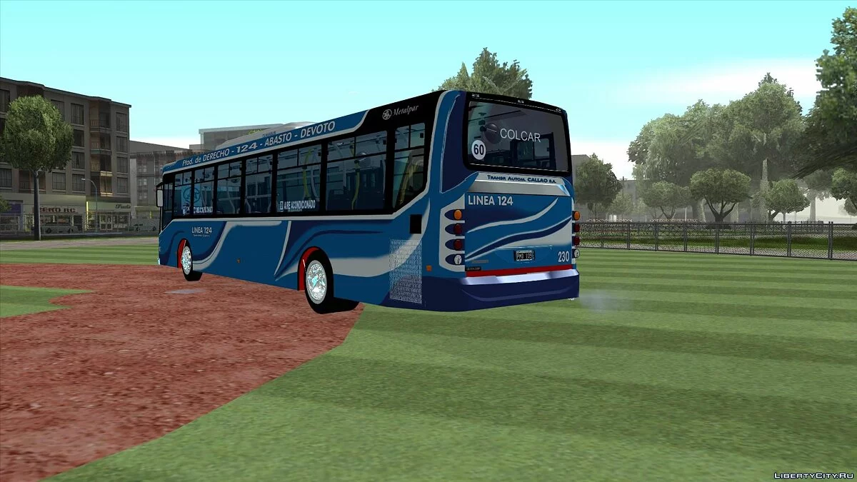 Metalpar Iguazú II MB-1718L-SB Bus / GTA San Andreas