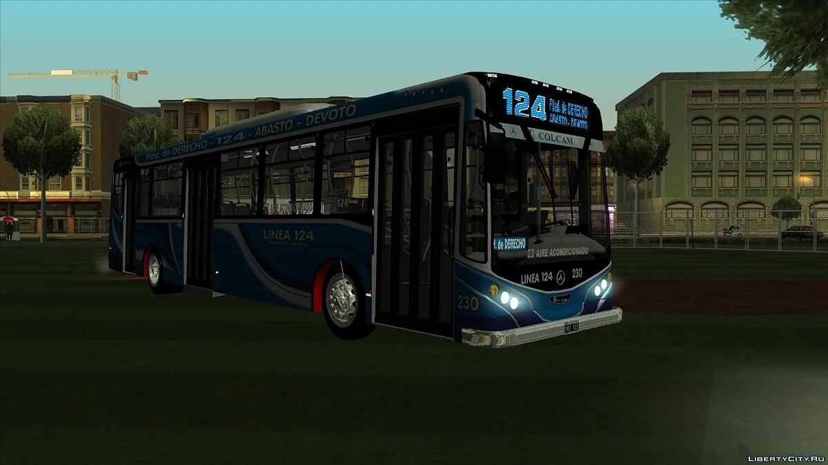 Metalpar Iguazú II MB-1718L-SB Bus / GTA San Andreas