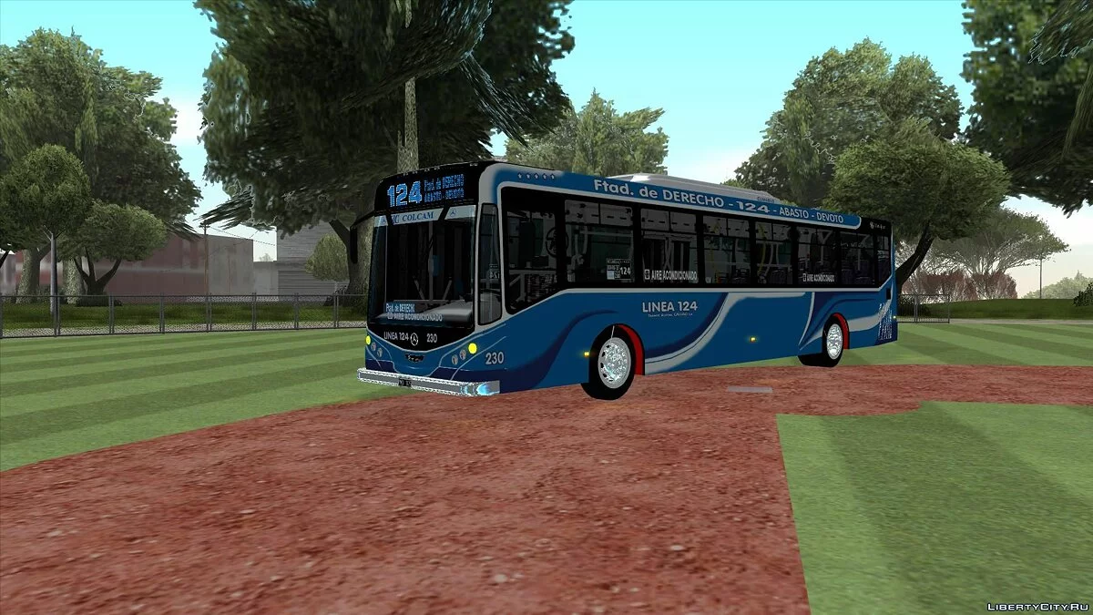 Metalpar Iguazú II MB-1718L-SB Bus / GTA San Andreas