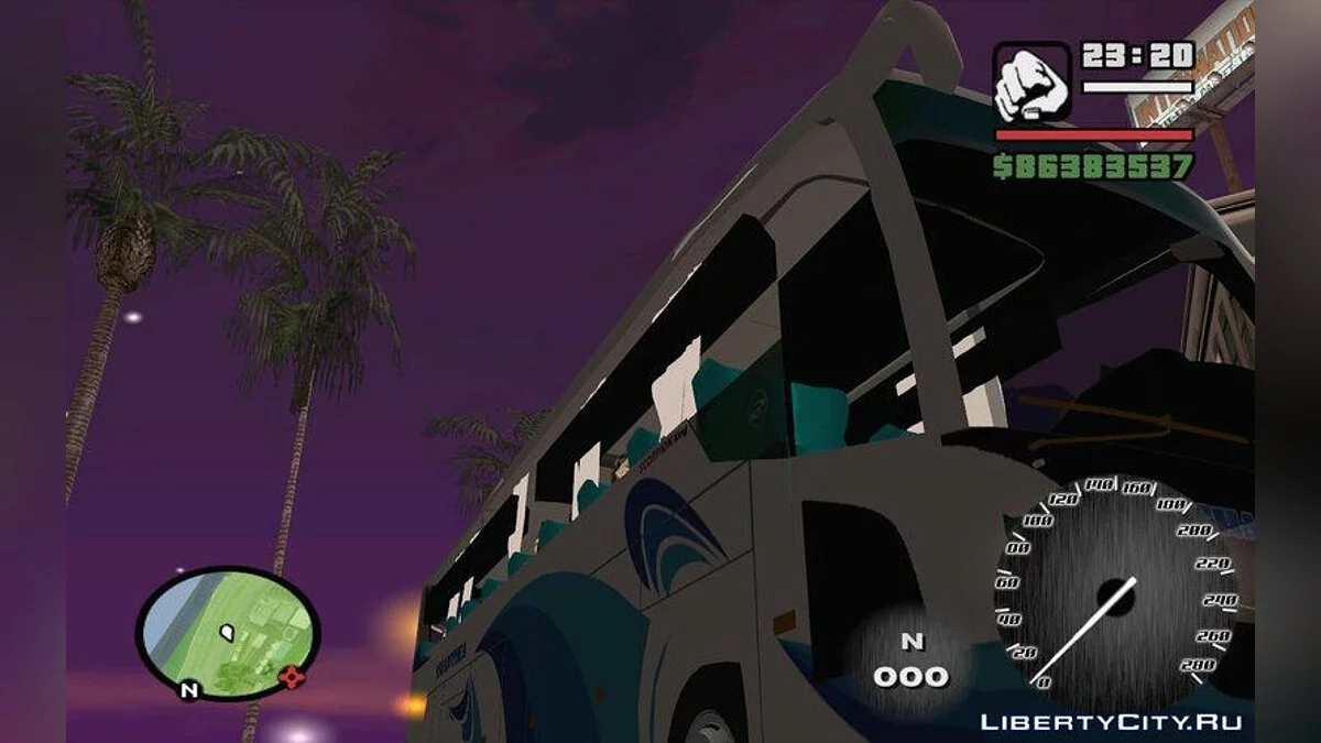 ÔNIBUS SHANTIKA Scorpion King Indonésio / GTA San Andreas