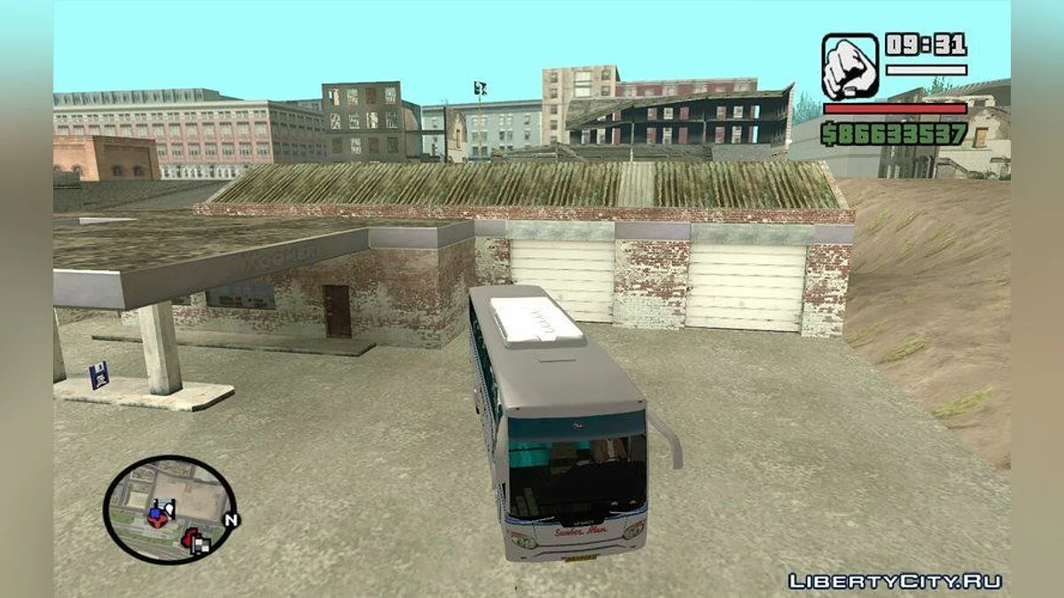 Bus Laksana Legacy Sumber Alam / GTA San Andreas