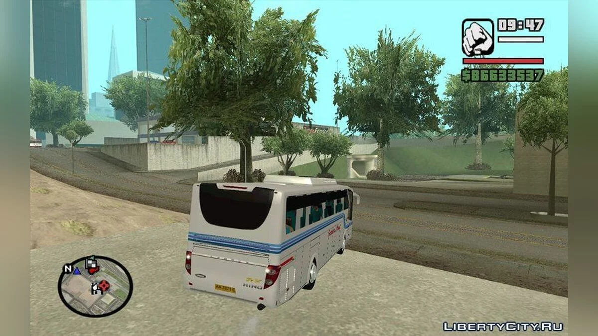 Bus Laksana Legacy Sumber Alam / GTA San Andreas