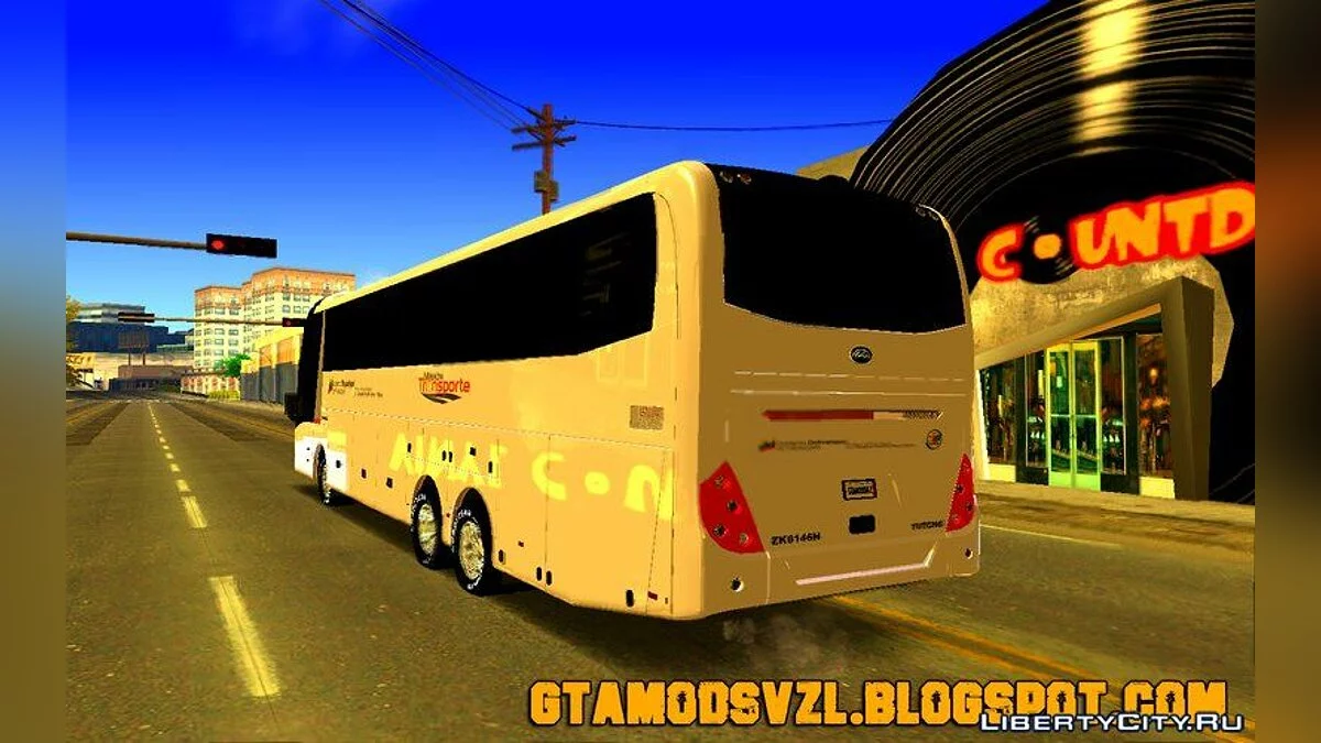 Yutong ZK6146H Місія Транспорту / GTA San Andreas